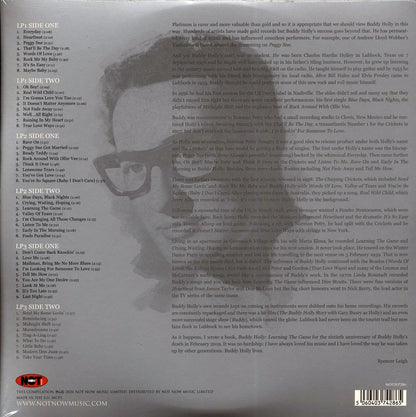 Buddy Holly - The Platinum Collection (50 tracks) (3xLP) (white vinyl) Vinyl Record