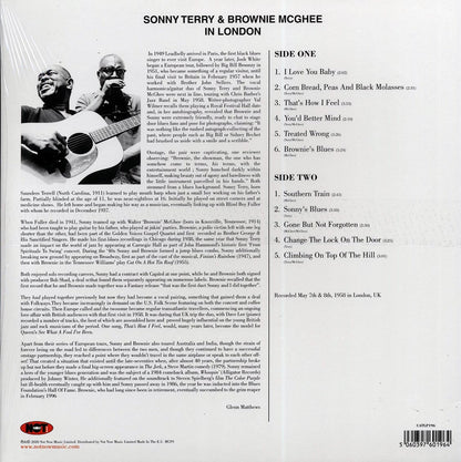 Brownie McGhee, Sonny Terry - In London (180g) Vinyl Record