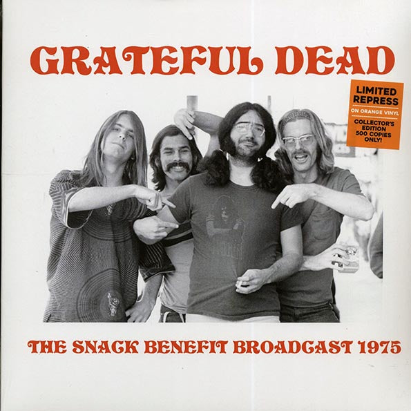 Grateful Dead The Snack Benefit Broadcast 1975 Limited Edition Vinyl Record