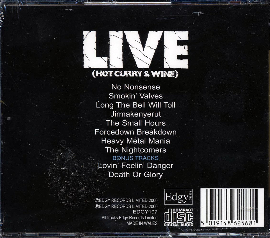 Holocaust - Live: Hot Curry & Wine Music CD
