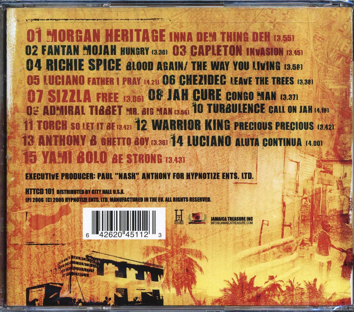 Morgan Heritage, Jah Cure, Fantan Mojah, Capleton, Sizzla, Admiral Tibet, Etc. - Contemporary Roots Reggae Volume 1 Music CD