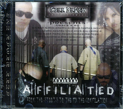 Affiliated Gangsters, Wicked Willie, Mr. Capone-E, Etc. - Affiliated: From The Streets To The Pin Music CD