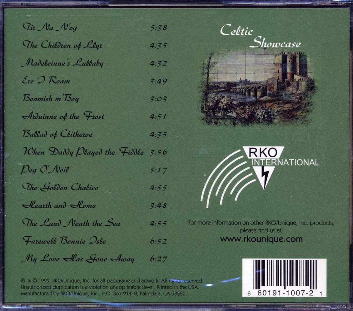 Gaylen Winterjohn - Celtic Showcase Music CD