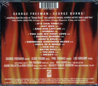 George Freeman - George Burns! Music CD