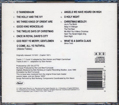 Stan Kenton - From The Creative World Of Stan Kenton Comes A Merry Christmas Music CD