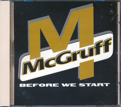 McGruff - Before We Start Music CD