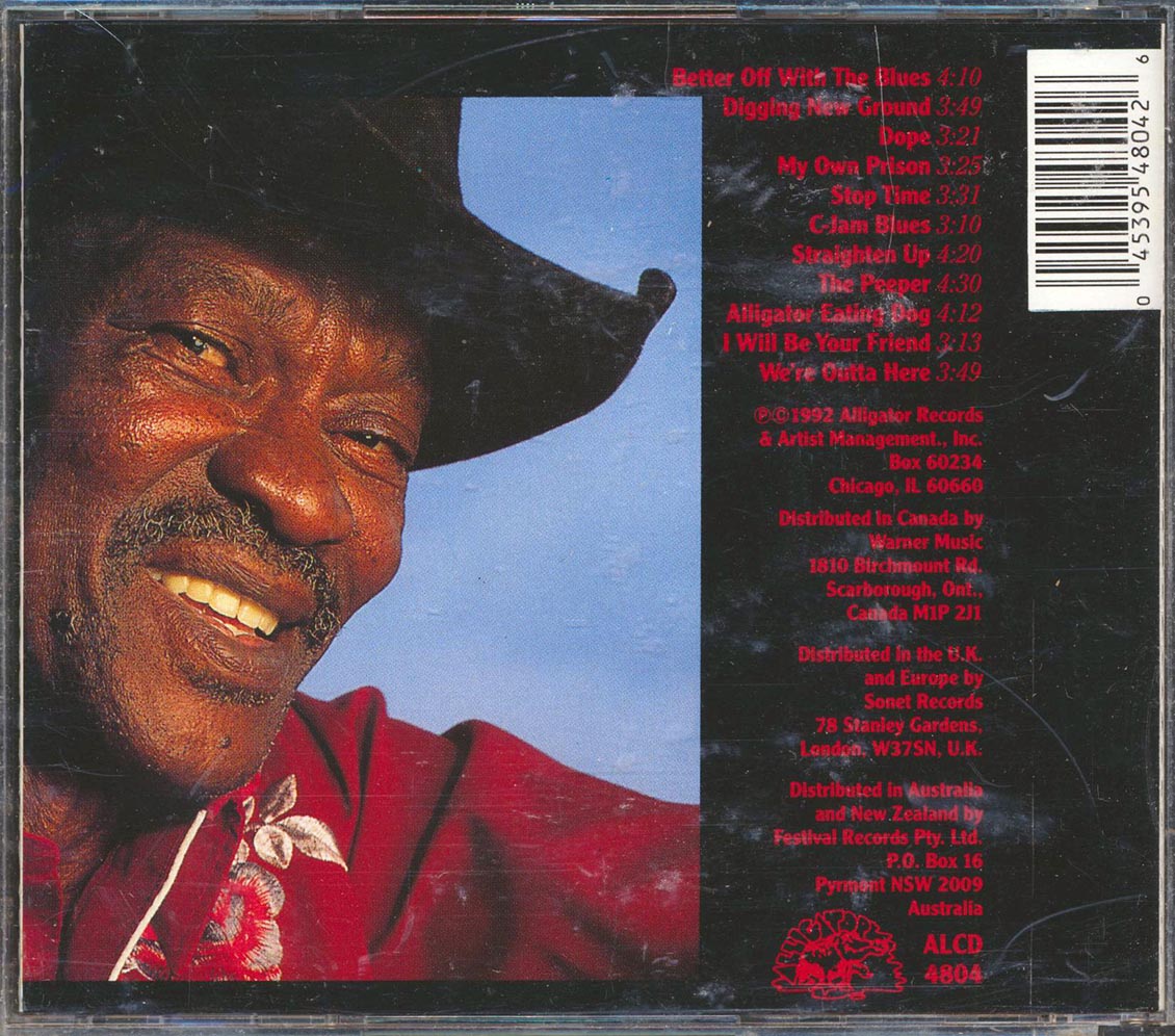 Clarence Gatemouth Brown - No Looking Back Music CD