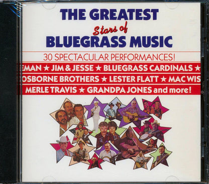 Jim & Jesse, Mac Wiseman, Donna Stoneman, Grandpa Jones, Etc. - The Greatest Stars Of Bluegrass Music (marked/ltd stock) Music CD