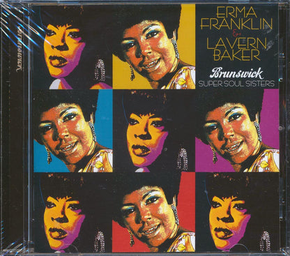 Erma Franklin, LaVern Baker - Brunswick's Super Soul Sisters (20 tracks) Music CD