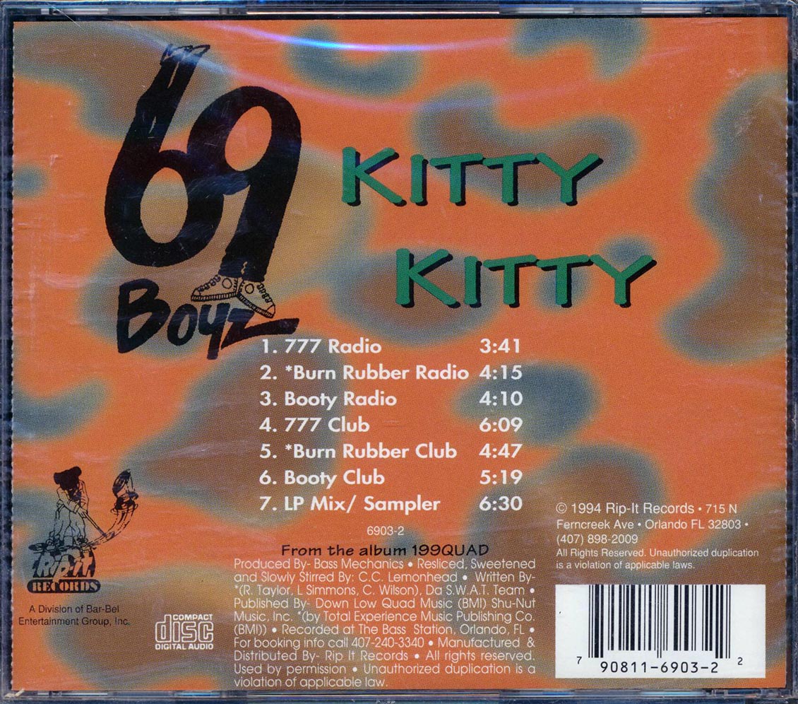 69 Boyz - Kitty Kitty Music CD