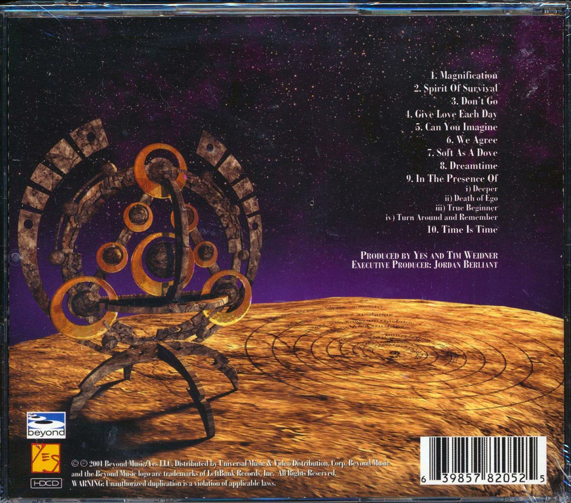 Yes - Magnification Music CD