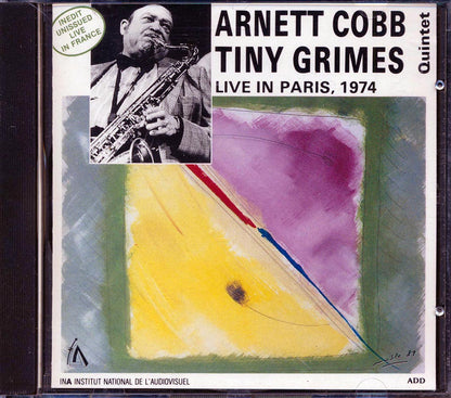 Arnett Cobb, Tiny Grimes Quintet - Live In Paris 1974 Music CD