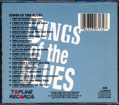 Elmore James, Billy Boy Arnold, Freddy King, Etc. - Kings Of The Blues Music CD
