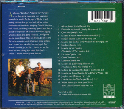 Bois Sec Ardoin, Balfa Toujours - Allons Danser Music CD