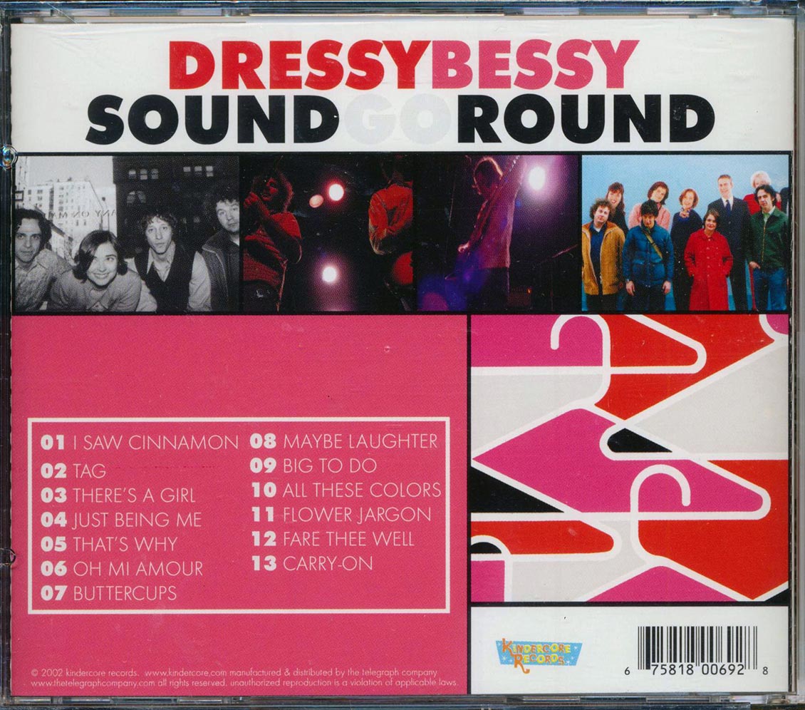 Dressy Bessy - Sound Go Round Music CD