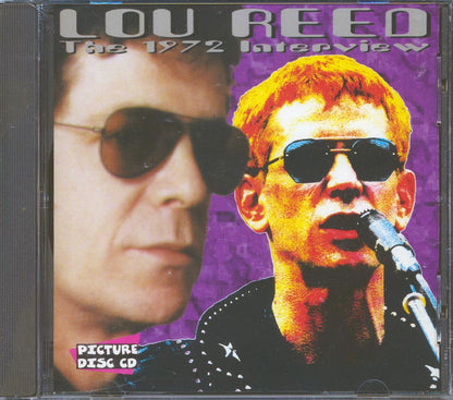 Lou Reed - The 1972 Interview Music CD