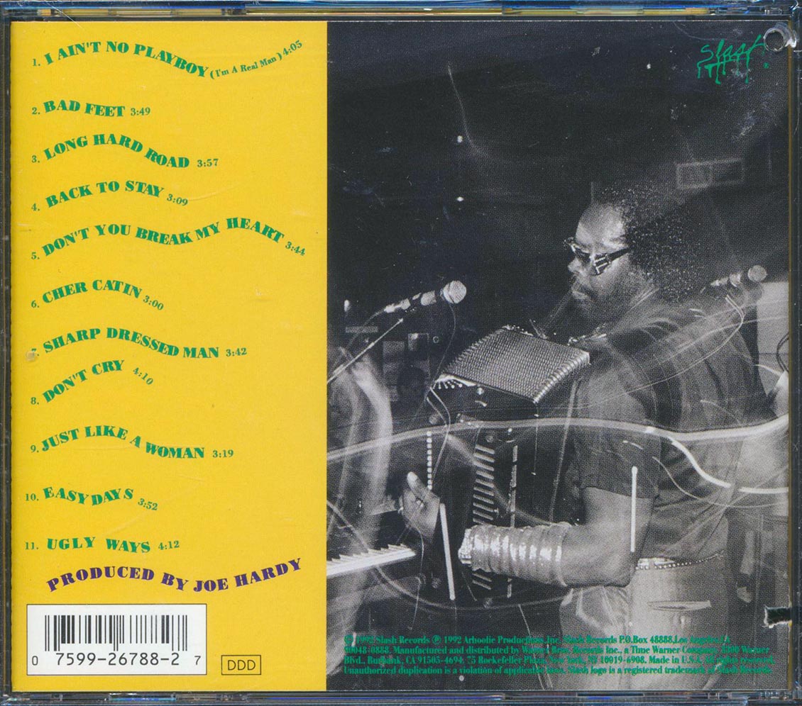 CJ Chenier - I Ain't No Playboy Music CD
