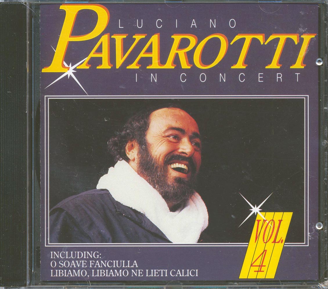 Luciano Pavarotti - In Concert Volume 4 Music CD
