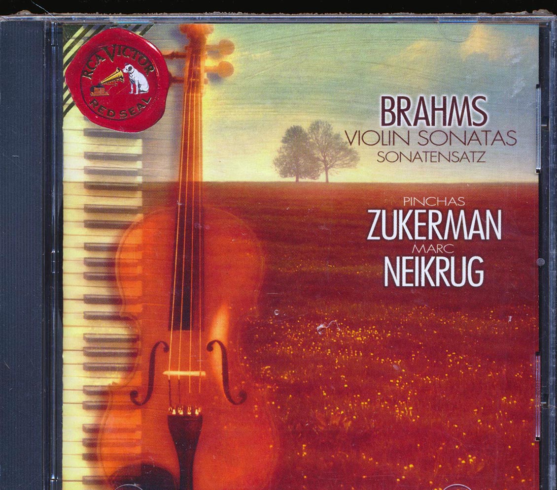 Brahms, Pinchas Zukerman, Marc Neikrug - Violin Sonatas Music CD