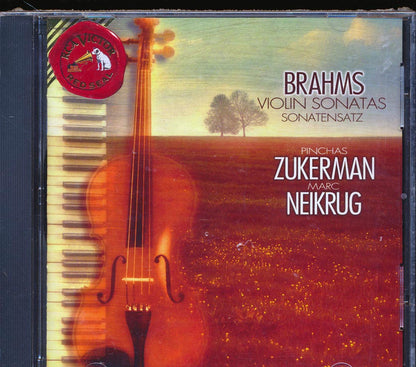 Brahms, Pinchas Zukerman, Marc Neikrug - Violin Sonatas Music CD
