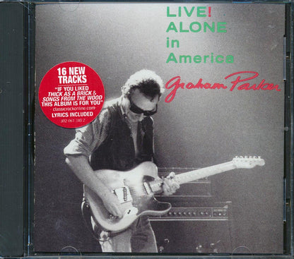 Graham Parker - Live! Alone In America Music CD