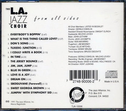 The L.A. Jazz Choir - From All Sides Music CD