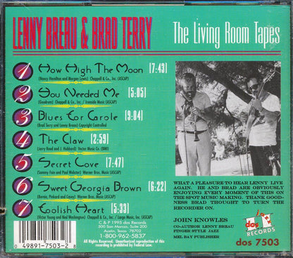 Lenny Breau, Brad Terry - The Living Room Tapes (marked/ltd stock) Music CD