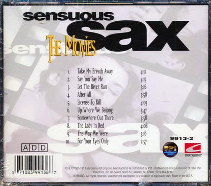 Le Valedon - Sensuous Sax: The Movies (marked/ltd stock) Music CD