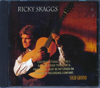 Ricky Skaggs - Solid Ground (promo) Music CD