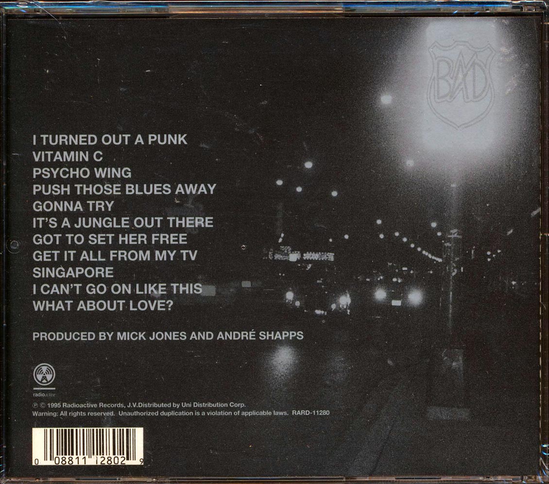 Big Audio Dynamite - F-Punk (promo) Music CD