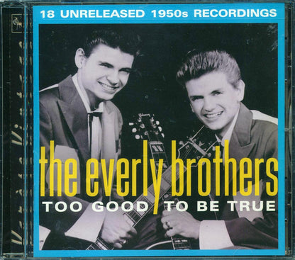 The Everly Brothers - Too Good To Be True Music CD