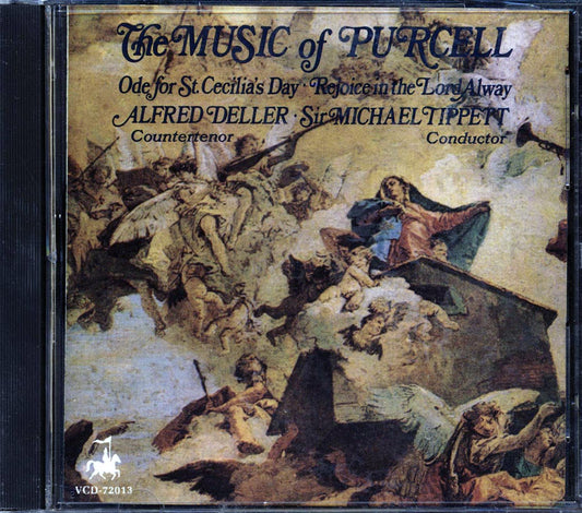 Purcell Alfred Deller Sir Michael Tippett The Music Of Purcell Music CD