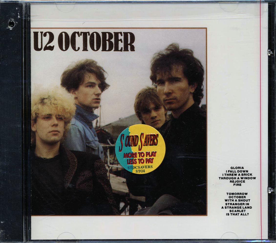 U2 October marked/ltd stock Music CD