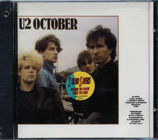 U2 October marked/ltd stock Music CD