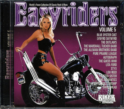 Lynyrd Skynyrd Blue Oyster Cult Lou Reed Styx The Allman Brothers Band Etc Easyriders Volume 5 Music CD