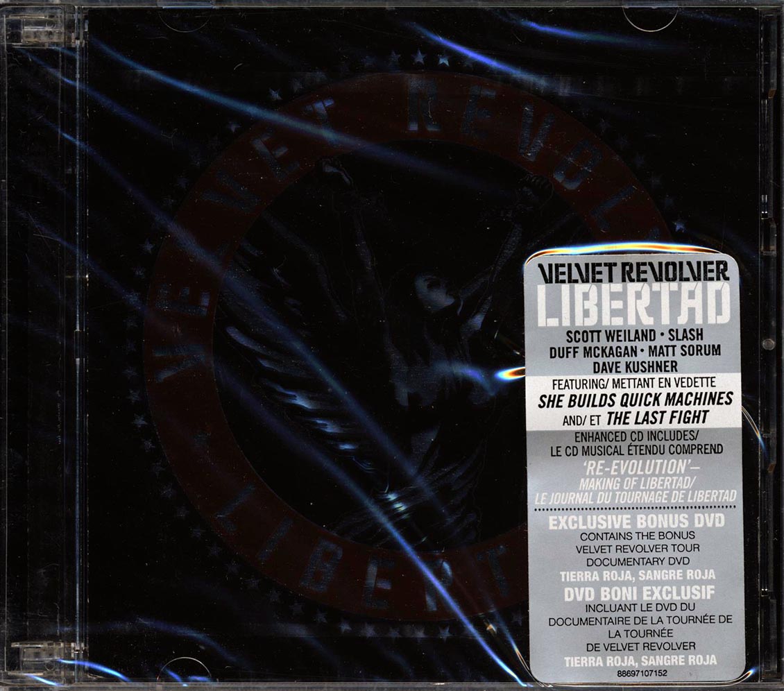 Velvet Revolver Libertad incl DVD Music CD