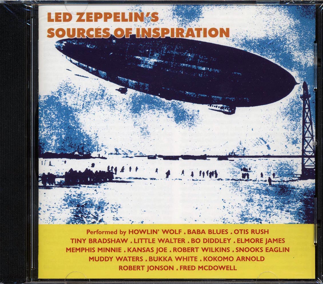 Howlin' Wolf Baba Blues Otis Rush Etc Led Zeppelin's Sources Of Inspiration 20 tracks Music CD