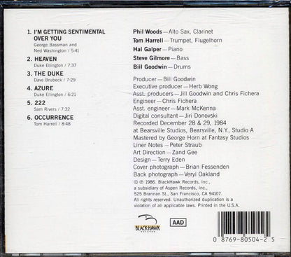 The Phil Woods Quintet Heaven Music CD