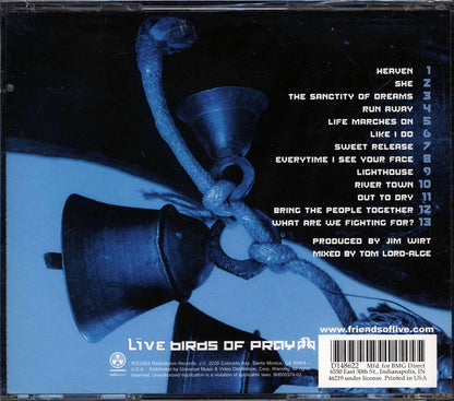 Live - Birds Of Pray Music CD
