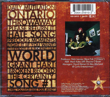 The Posies - Amazing Disgrace Music CD