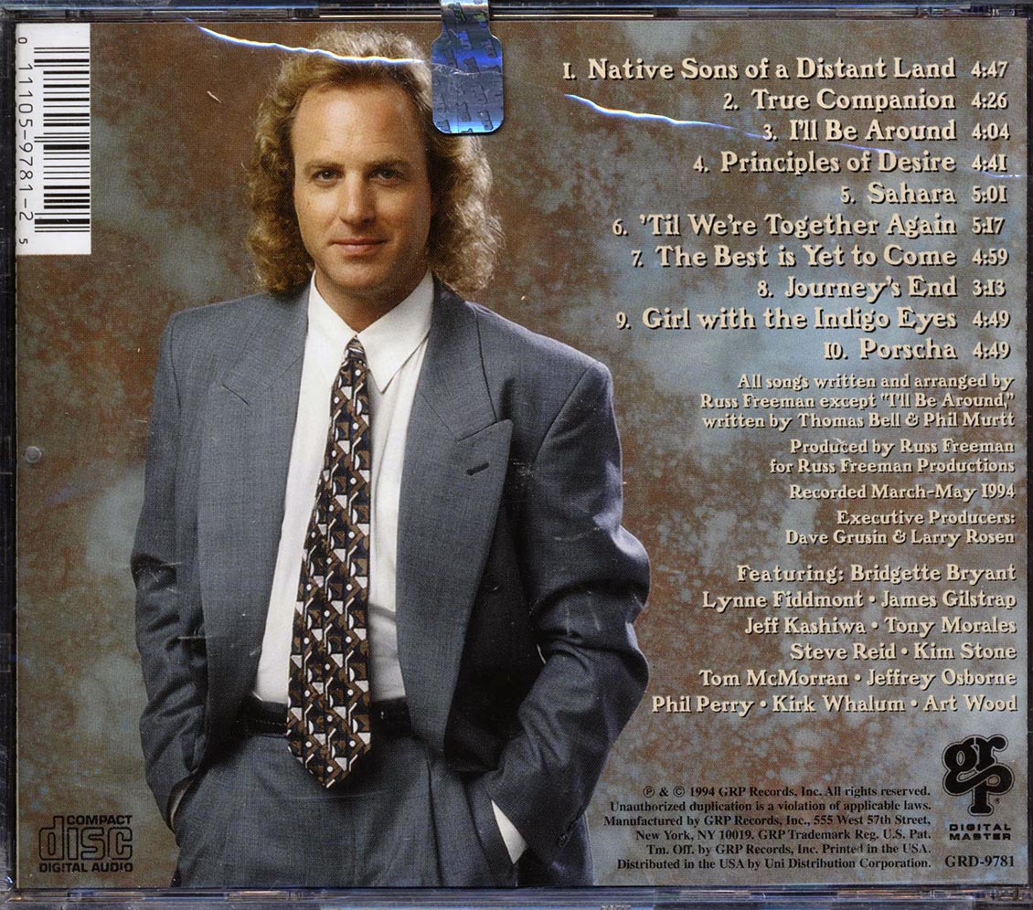 Russ Freeman, The Rippingtons - Sahara Music CD