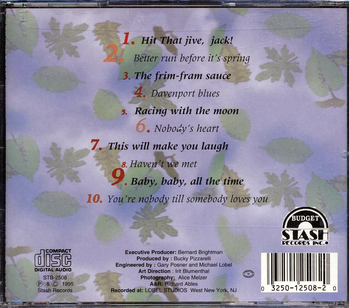 John Pizzarelli Jr. - Hit That Jive, Jack Music CD