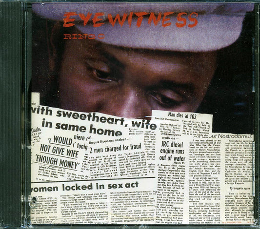 Ringo Eye Witness marked/ltd stock Music CD