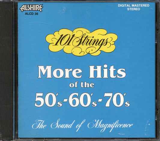 101 Strings More Hits Of The 50s 60s 70s Music CD