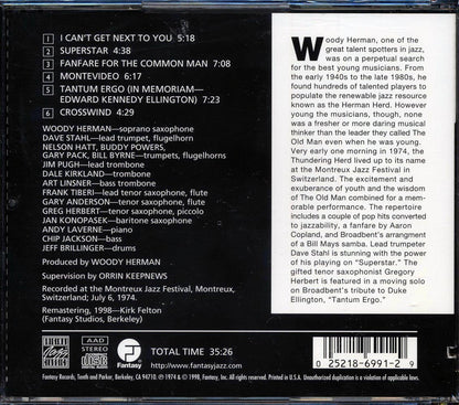 Woody Herman - Herd At Montreux (marked/ltd stock) Music CD