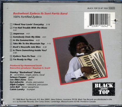 Buckwheat Zydeco, Sont Partis Band - 100% Fortified Zydeco (marked/ltd stock) Music CD