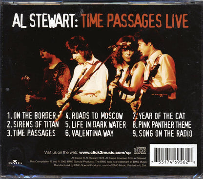 Al Stewart - Time Passages Live Music CD