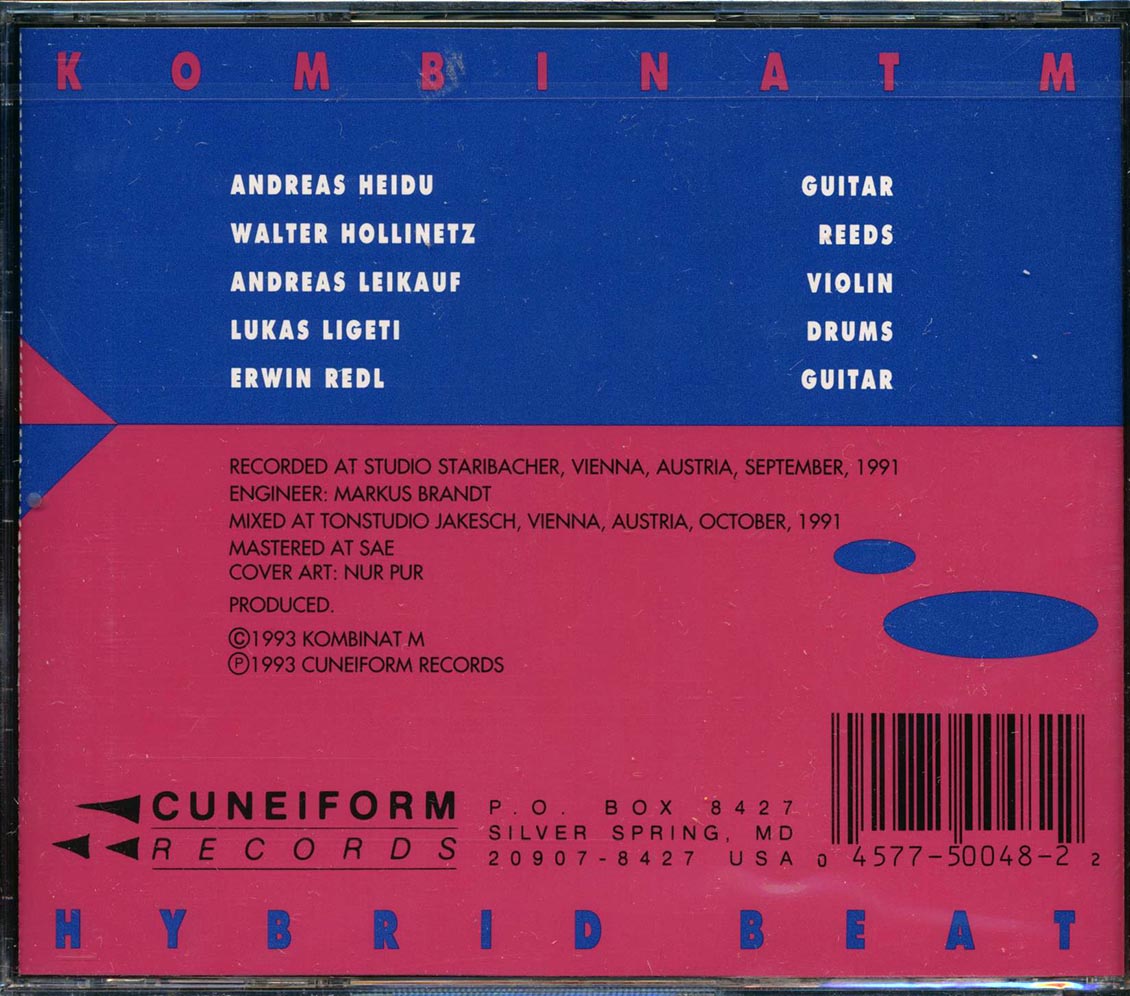 Kombinat M - Hybrid Beat Music CD