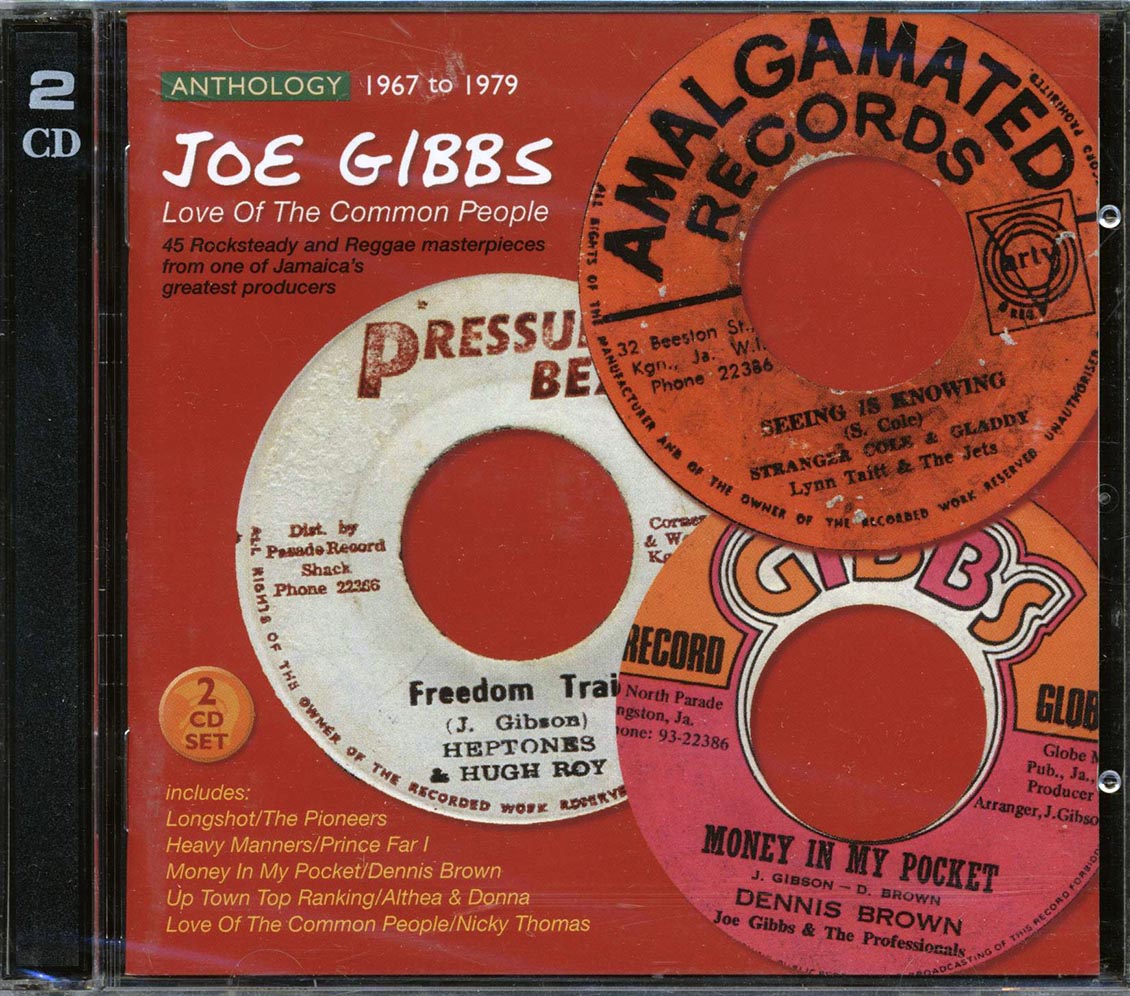 Sylford Walker U Roy The Pioneers Althea & Donna The Heptones Etc Sylford Walker U Roy The Pioneers Althea & Donna The Heptones Etc Anthology 1967 To 1979 Love Of The Common People 45 tracks 2xCD Music CD