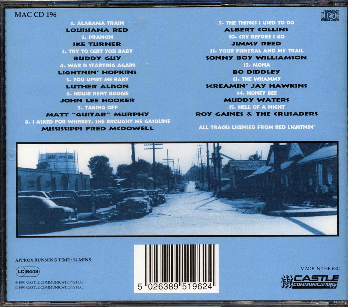 Ike Turner, Louisiana Red, Buddy Guy, Etc. - Blues Legends Music CD